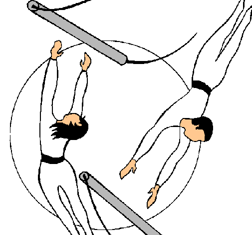 Dibujo de Trapecistas saltando pintado por Roke en Dibujos.net el ...