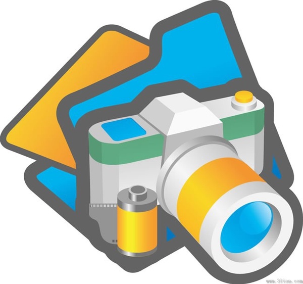 Vector digital camera vector Free vector in Adobe Illustrator ai ...