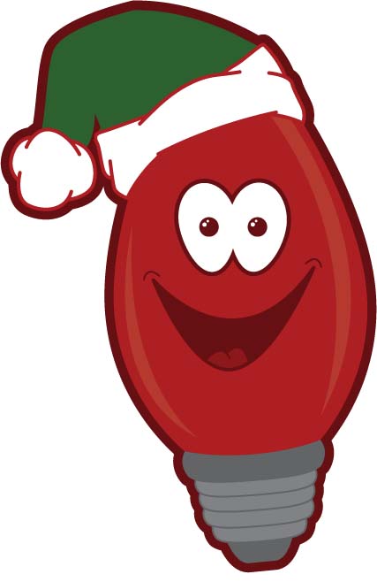 Christmas Lights Clipart Santa Light