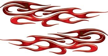 Flame Painting on Hot Rods