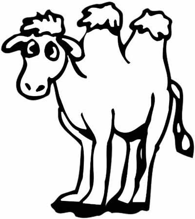 2014 camel coloring sheets