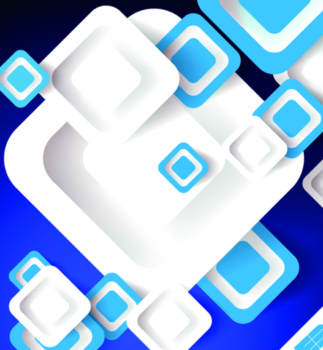 Blue graphic background vector | High Graphic