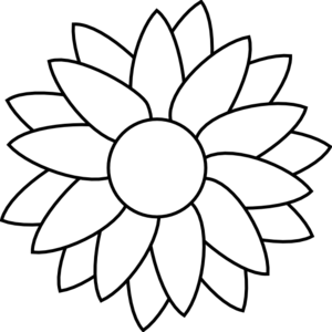 early play templates: Mothers Day Flower templates and clip art
