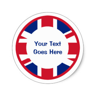 British Union Jack Union Flag Uk United Kingdom Stickers | Zazzle