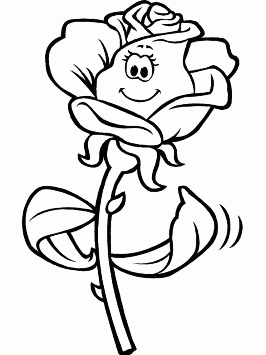 Best Roses Coloring Sheets Free Roses Coloring Pages Hearts And ...