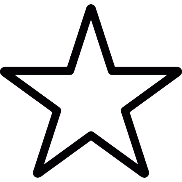 Favourites star interface or web symbol Icons | Free Download
