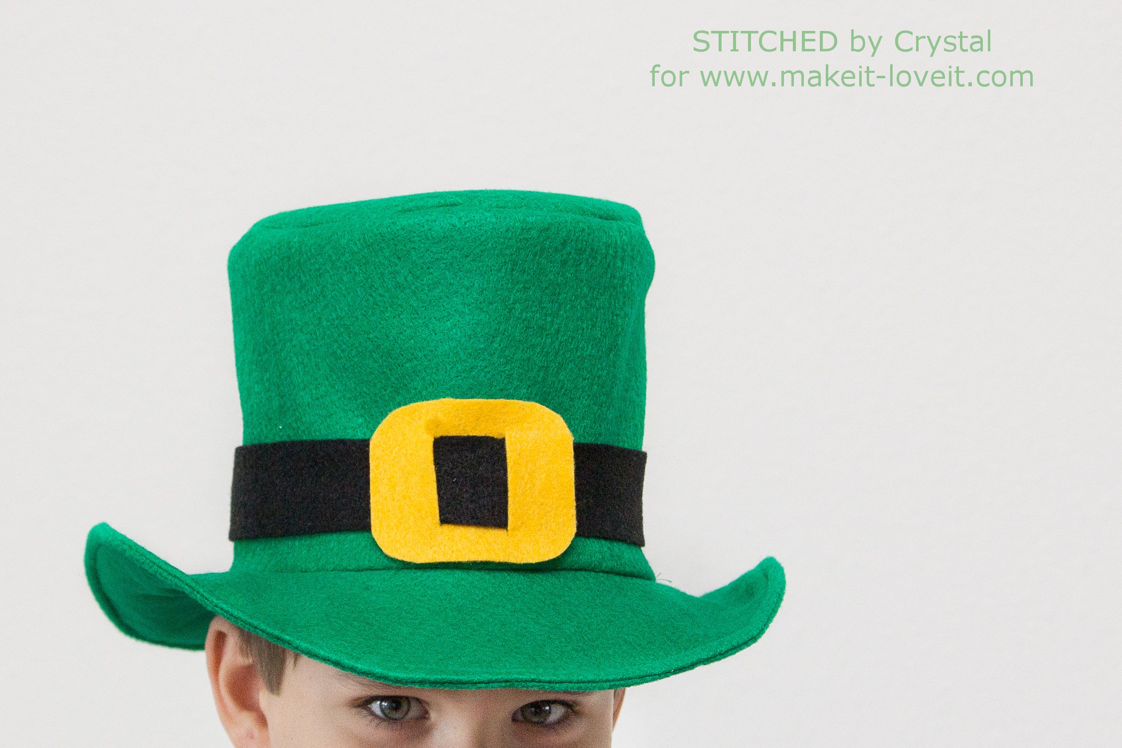 DIY Fabric Top Hat...with free pattern | Make It and Love It