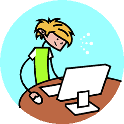 Computer Kids Cartoon - ClipArt Best
