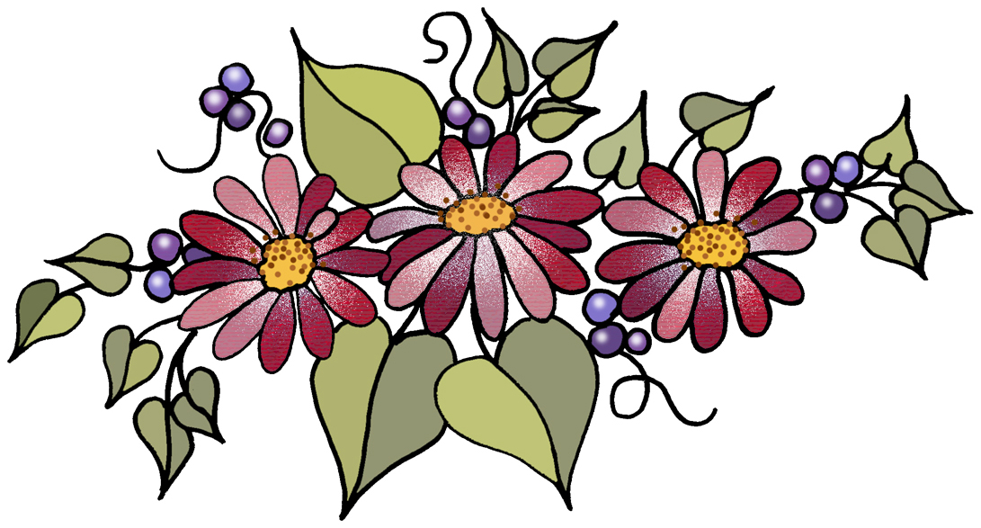 Flower garland clip art - ClipartFox