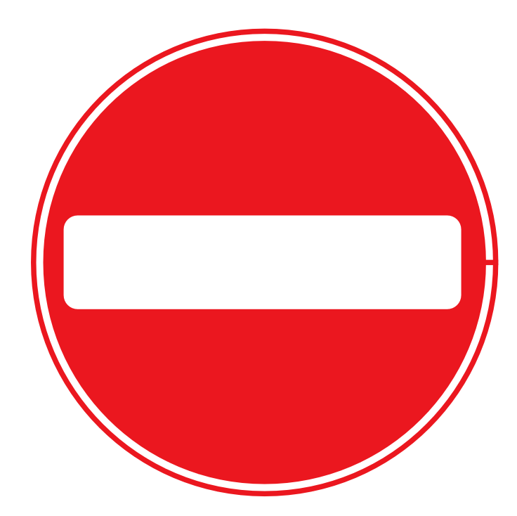 Transparent No Sign - ClipArt Best