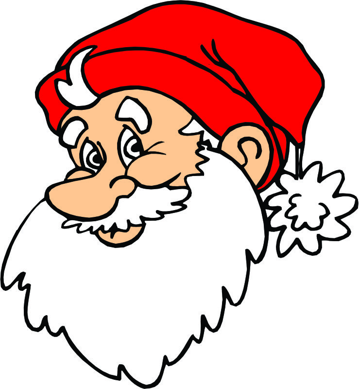 491 views Santa Cartoon Clipart