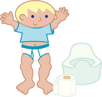 Potty Training Clip Art, Vector Images & Illustrations