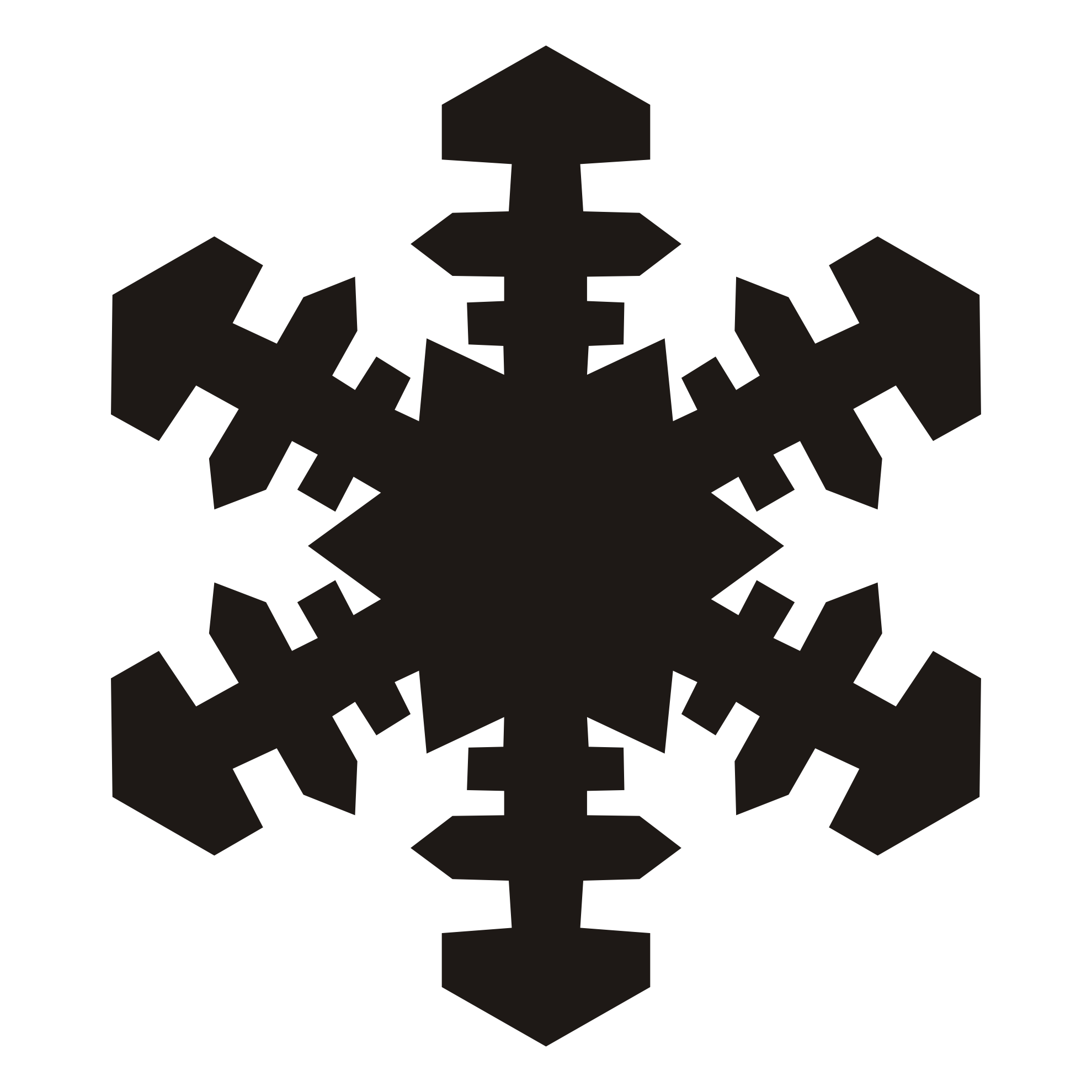 Free Clip Art Snowflake - ClipArt Best