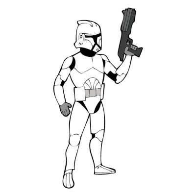 Storm trooper clip art