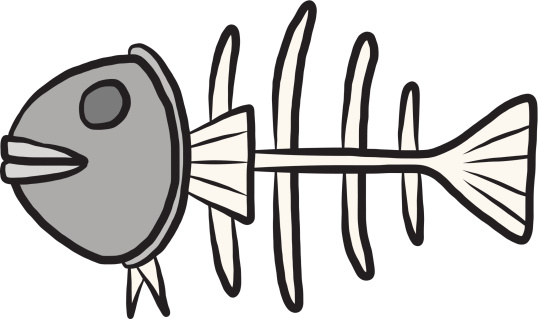 Dead Fish Drawing Clip Art, Vector Images & Illustrations