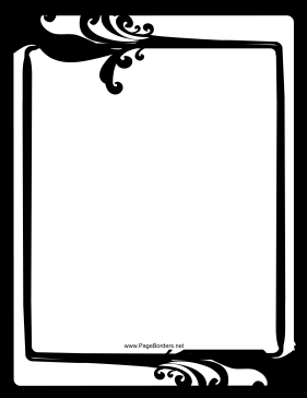 Formal Page Borders