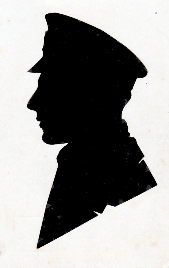 A POSTCARD ALMANAC: Two Silhouettes, One Hundred Years Apart