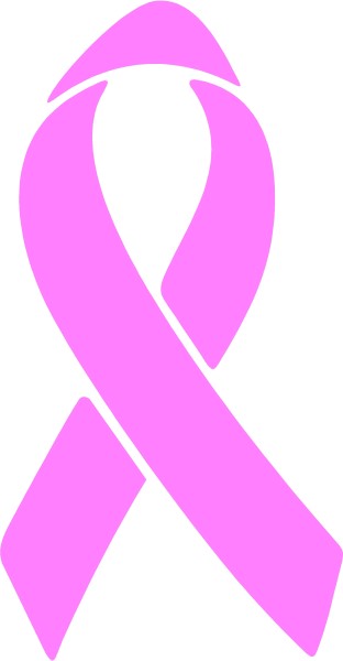 Breast Cancer Ribbon Outline