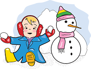 Snow Clip Art Border - Free Clipart Images
