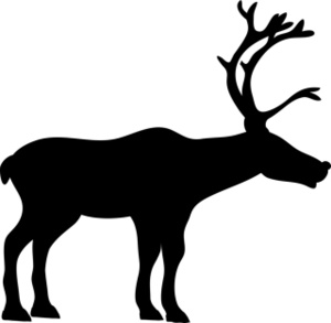 Christmas clipart silhouette