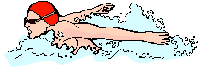 Swimmer Cartoon Clipart