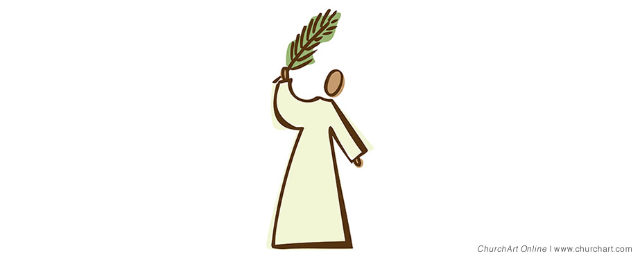 Palm Sunday clip-art | ChurchArt Online
