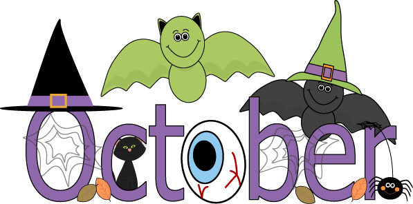October Clip Art