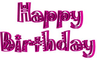 Happy Birthday Text