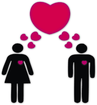 Clip Art Couple In Love Clipart