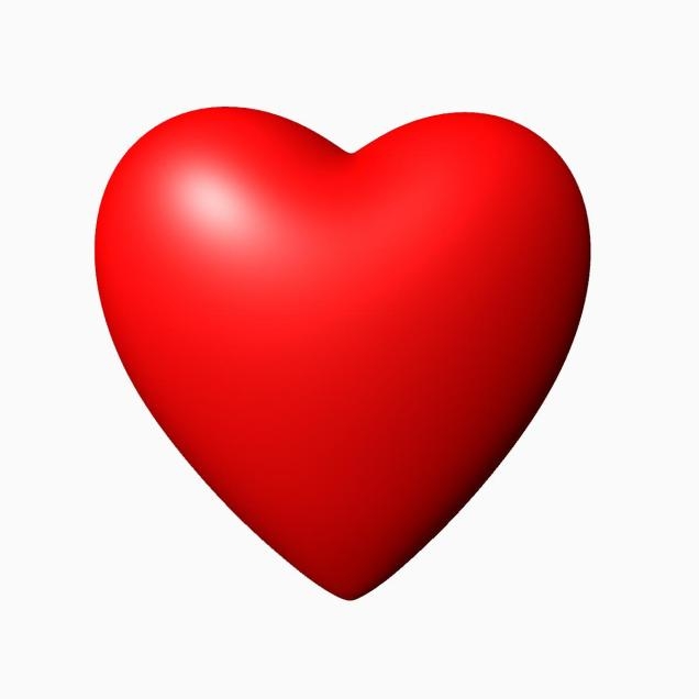 3d Heart Clipart