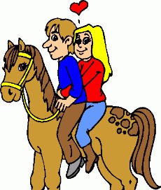 Western Horse Riding Clipart - Free Clipart Images