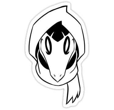 Lizard Logo" Stickers by Danger12h08 | Redbubble