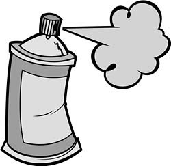 Spray Paint Clipart - Tumundografico