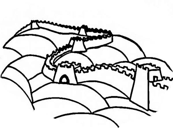 Great Wall Of China Clipart - Tumundografico