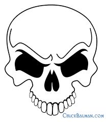 Halloween, Mask template and Skulls
