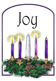 Advent wreath clipart fourth weel