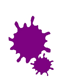 Purple Paint Splatter Clipart Best
