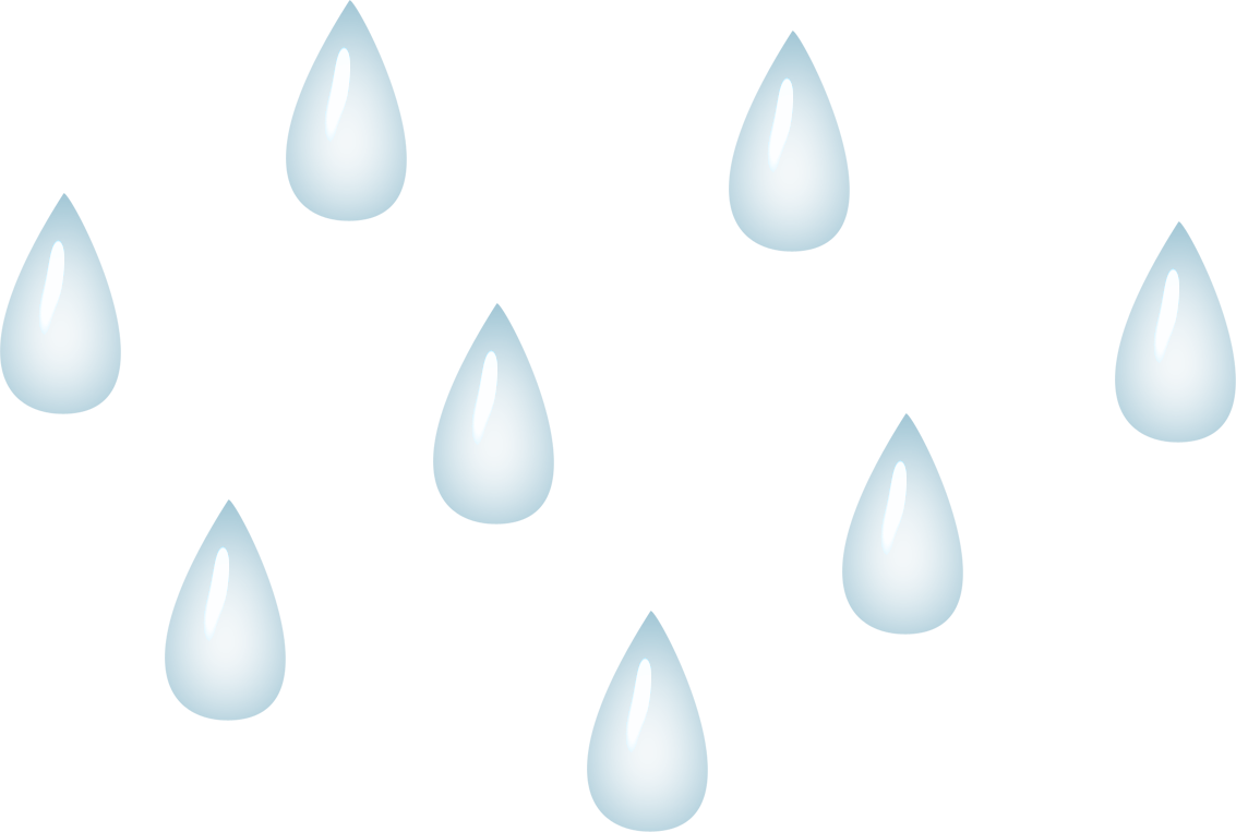 Rain drops clip art