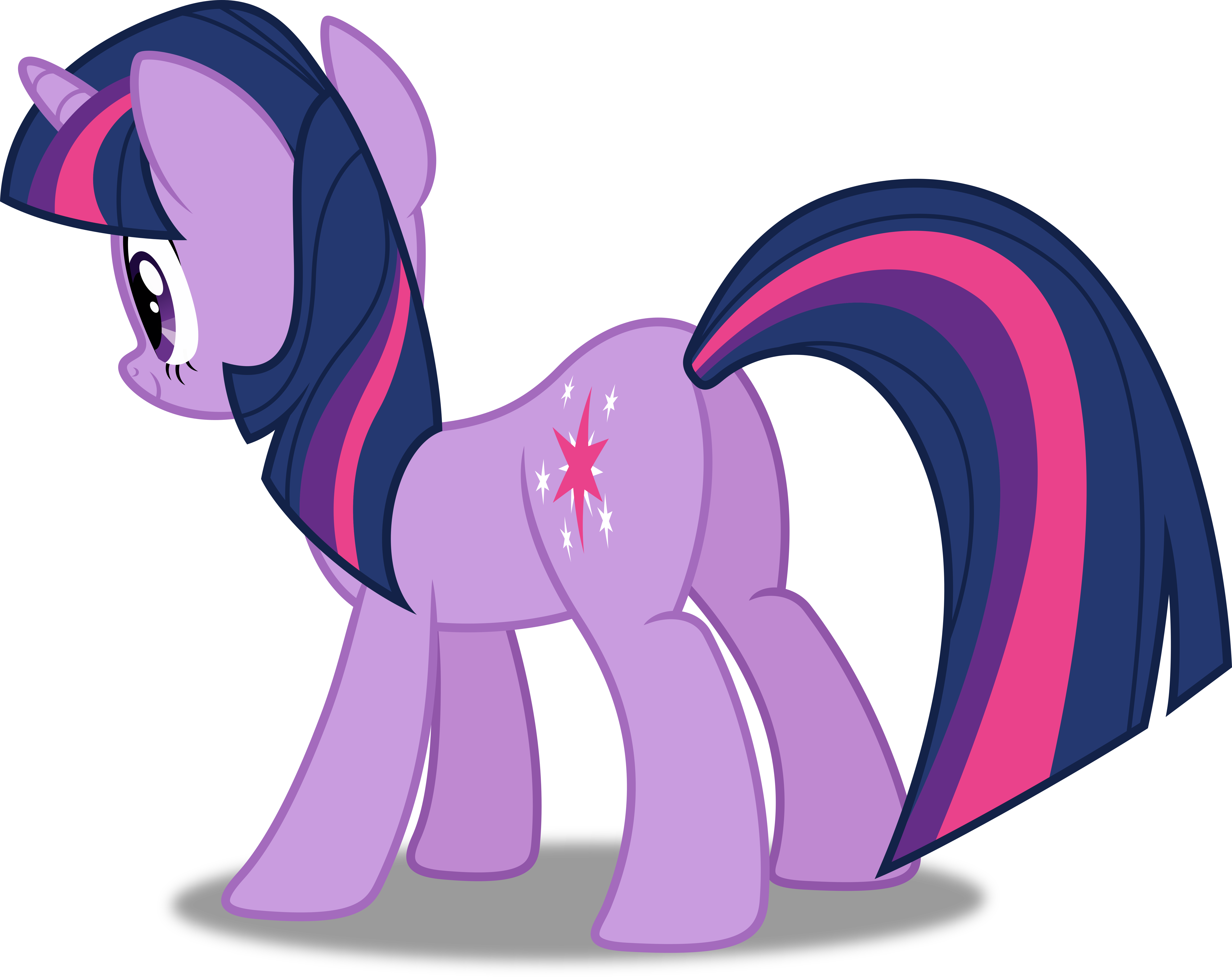 Main Six - Twilight Sparkle, wingless on MLP-VectorClub - DeviantArt