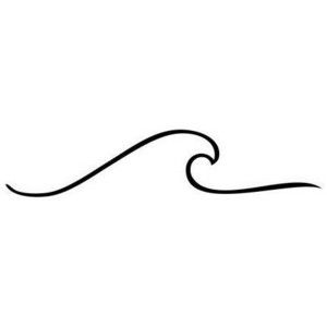 Wave Tattoos | Tattoos, Small Wave ...