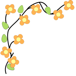 Clipart flower borders free