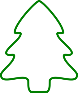 Pine tree outline clip art - ClipartFox