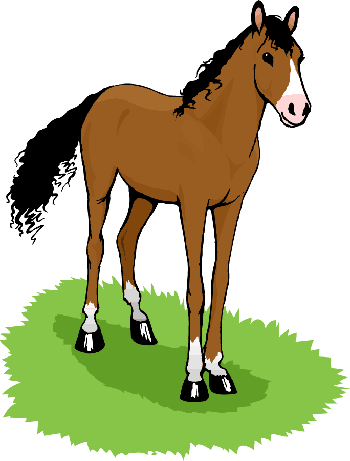 Clipart of a horse