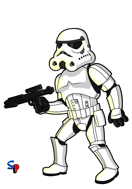 Star Wars Stormtrooper Clipart