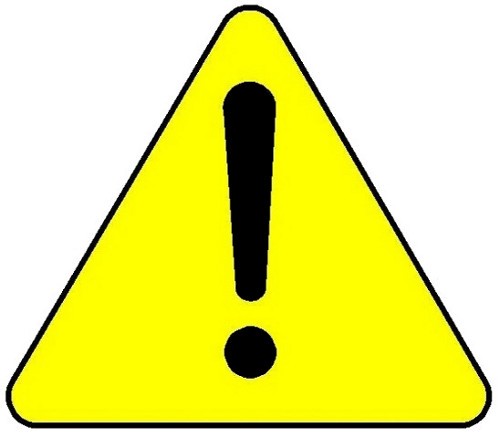Warning Caution Clipart