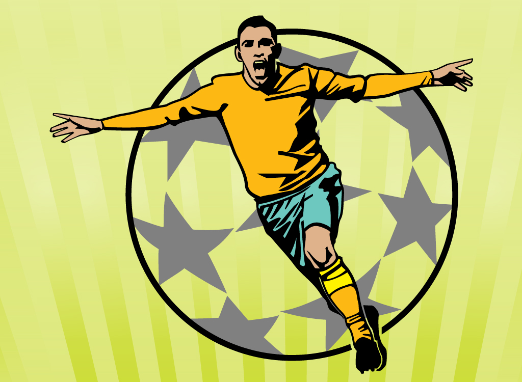 Cartoon Soccer Net | Free Download Clip Art | Free Clip Art | on ...