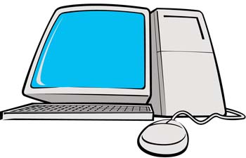 Dekstop computer vector 19, vector file - 365PSD.com