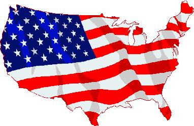 United states flag clip art