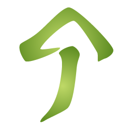 green up arrow icon – Free Icons Download