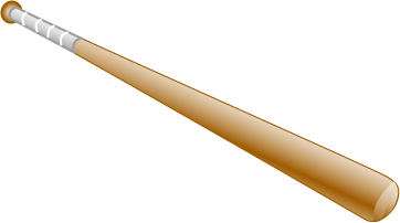 Baseball bat clipart transparent background